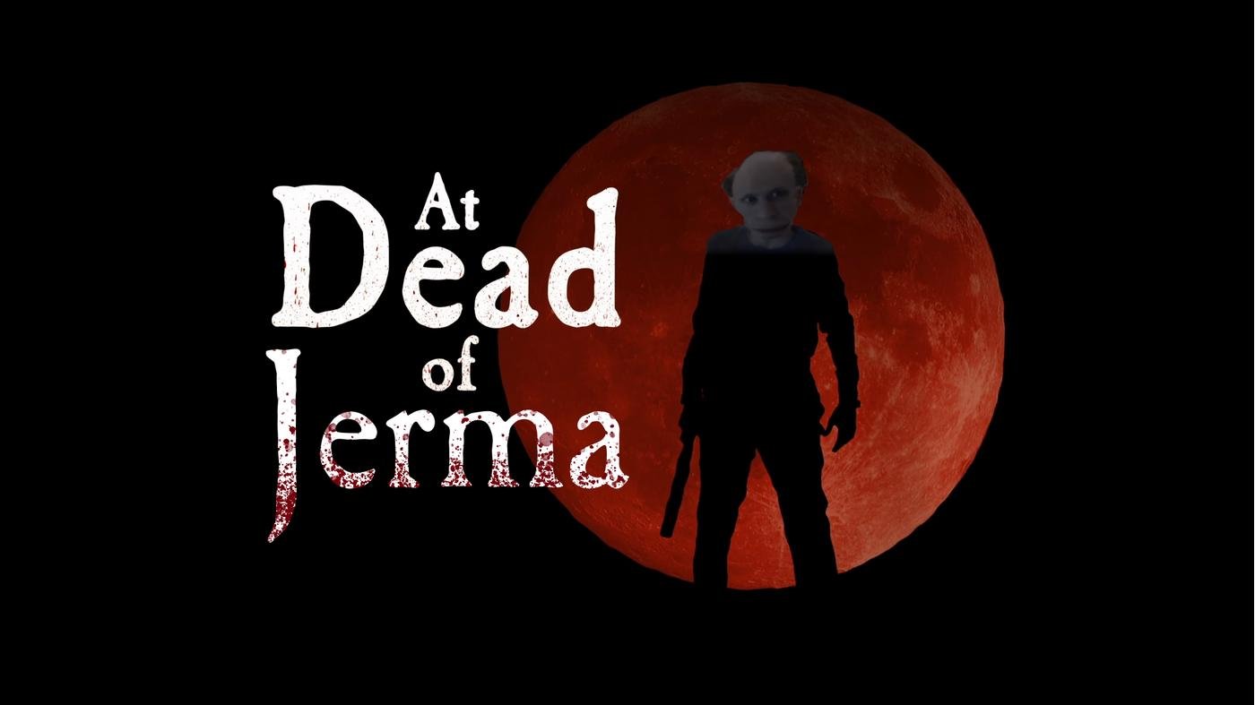 Баннер мода игры с надписью At Dead of Jerma